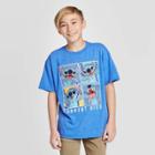 Lilo & Stitch Boys' Bb Stitch Do What I Want T-shirt - Blue