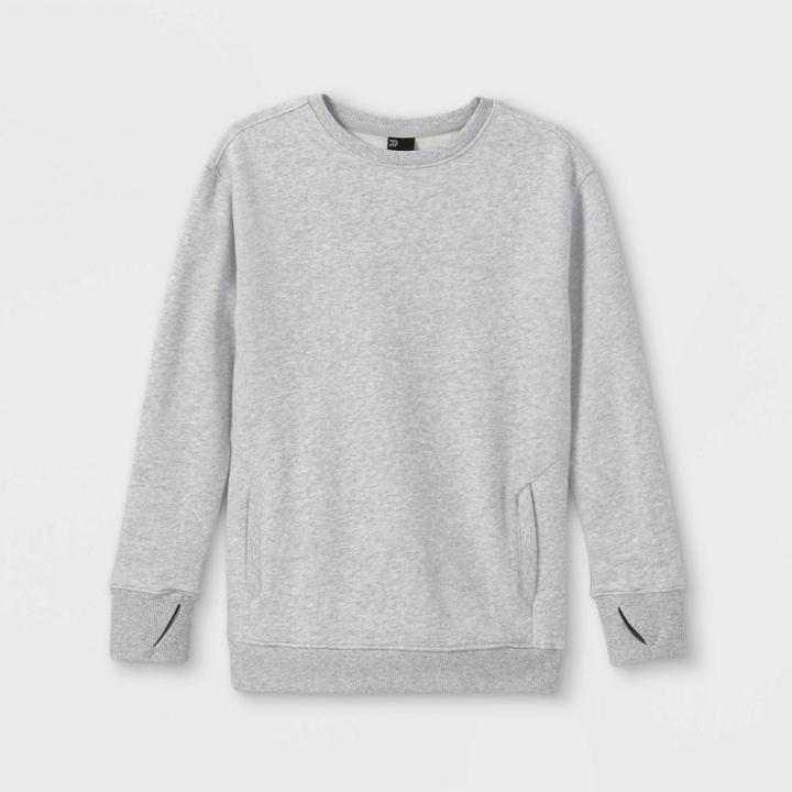 All In Motion Boys' Fleece Crewneck Sweatshirt - All In