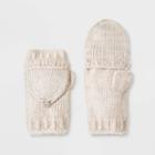 Women's Mittens And Gloves - Universal Thread Warm Beige One Size, Women's