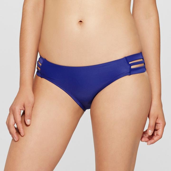 Women's Strappy Hipster Bikini Bottom - Joylab Blue