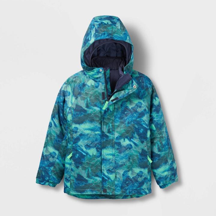 Kids' 3-in-1 Jacket - All In Motion Blue