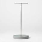 Jewelry Organizer With Metal Bar Gray Abr071 - Room Essentials