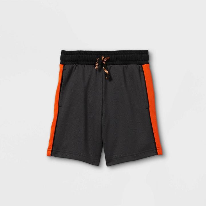 Toddler Boys' Active Jogger Pull-on Shorts With Side Stripes - Cat & Jack Gray