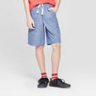 Boys' Striped Pull-on Shorts - Cat & Jack Blue
