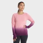 Women's Seamless Core Long Sleeve T-shirt - All In Motion Rose