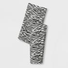 Happy By Pink Chicken Girls' Zebra Leggings - 5,