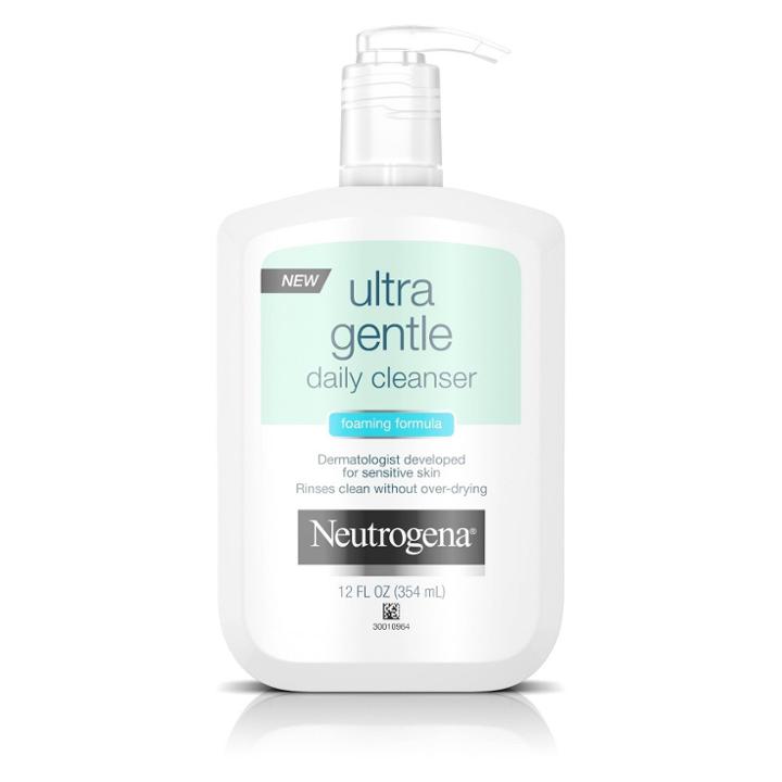 Neutrogena Ultra Gentle Daily Foaming Facial Cleanser - 12 Fl Oz, Adult Unisex