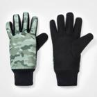 Boys' Colorblock Fleece Gloves - Cat & Jack 8-16, Black/green
