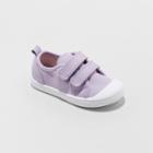 Toddler Girls' Madge Adjustable East Close Sneakers - Cat & Jack Purple