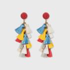 Sugarfix By Baublebar Multi-tassel Drop Earrings, Girl's, Multicolor Rainbow