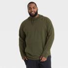 Men's Big & Tall Pullover Hoodie - All In Motion Olive 3xl, Green Green