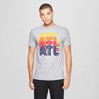 Men's Short Sleeve Atl Repeat Graphic T-shirt - Awake Heather Gray