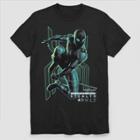 Men's Marvel Avengers Spider-man Far From Home Potrait Short Sleeve Graphic T-shirt - Black