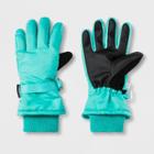 Girls' Ski Gloves - C9 Champion Green
