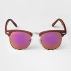 Genuine Kids From Oshkosh Toddler Boys' Woodgrain Sunglasses - Brown