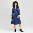 Women's Wrapped Midi Dress - Prologue Navy (blue)