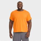 Men's Big & Tall Performance T-shirt - All In Motion Bright Orange