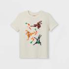 Boys' Rabbit Karate Short Sleeve Graphic T-shirt - Cat & Jack Cream