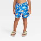 Toddler Boys' Dinosaur Swim Shorts - Cat & Jack Blue