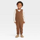 Grayson Collective Toddler Long Sleeve T-shirt & Cozy Rib Jumpsuit