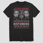 Men's Star Wars I Find Your Lack Of Cheer Disturbing Short Sleeve Graphic T-shirt - Black S, Men's,