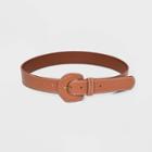 Women's Covered Buckle Thick Belt - Universal Thread