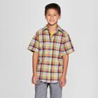 Petiteboys' Short Sleeve Button-down Shirt - Cat & Jack S, Boy's, Size: