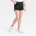 Girls' Soft Gym Shorts - All In Motion Black