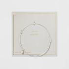 Target Silver Plated Thin Expandable Brave Bangle Bracelet -