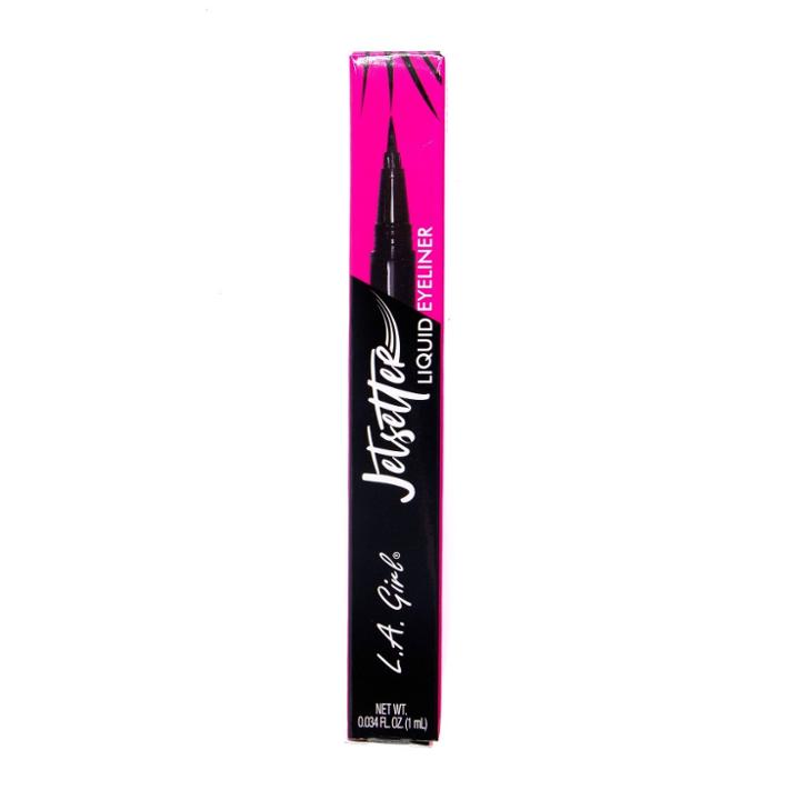 L.a. Girl Brush Jetsetter Liquid Eyeliner - Black