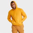 Men's Cotton Fleece Pullover Hoodie - All In Motion Orange