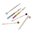 Sincerely Jules By Scunci Bobby Pins With Rainbow Stones