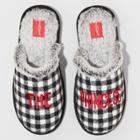 Women's Family Sleep Princess Slippers - Wondershop Black