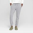 Men's Fleece Cinched Jogger Pants - Goodfellow & Co Gray