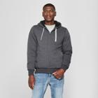 Target Men's Sherpa Fleece Jacket - Goodfellow & Co Black