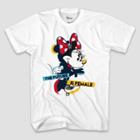 Men's Disney Minnie Mouse Short Sleeve Graphic T-shirt - White