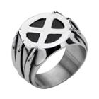 Men's Marvel Xmen Wolverine Stainless Steel Claw Ring With Xmen Logo, Size: