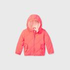 Toddler Quilted Puffer Jacket - Cat & Jack Coral