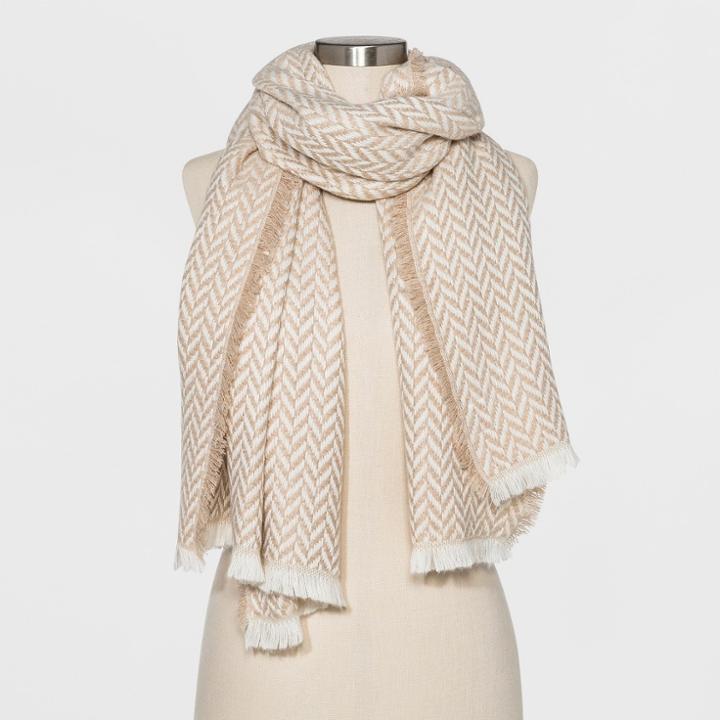 Women's Midweight Scarf - Universal Thread White