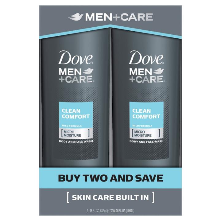 Target Dove Men+care Clean Comfort Body Wash