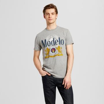 Men's Modelo Especial Logo T-shirt - Charcoal Heather
