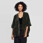 Women's Kimono - A New Day Green,