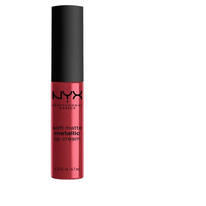 Nyx Professional Makeup Soft Matte Metallic Lip Cream Monte Carlo