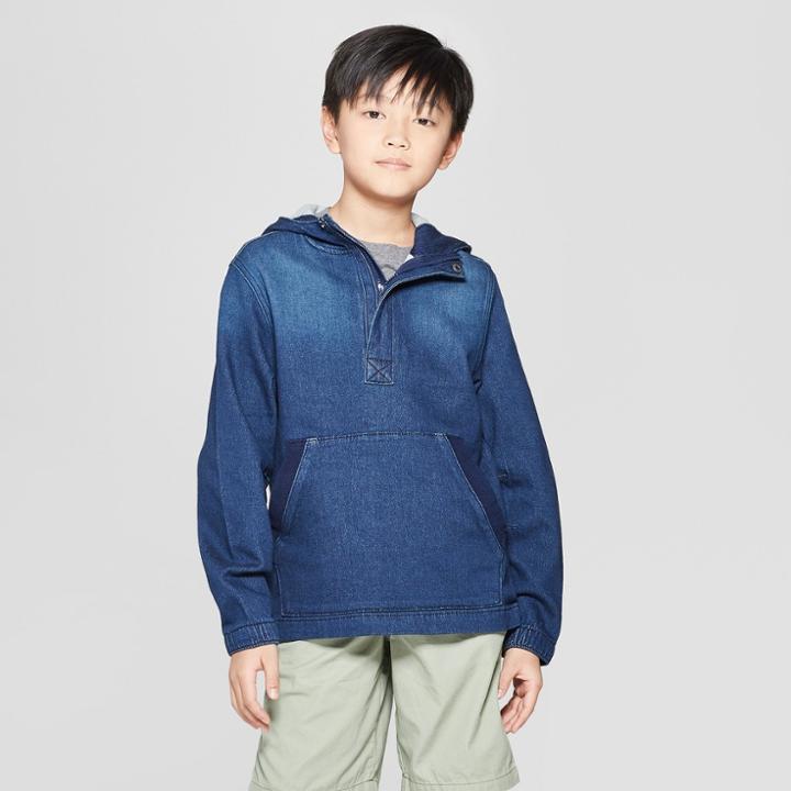 Boys' Innovative Jean Jacket - Cat & Jack Dark Wash