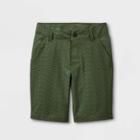 Boys' Mini Print Hybrid Swim Shorts - Art Class Olive Green