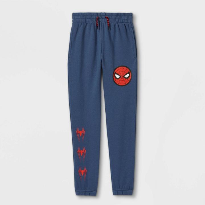 Kids' Marvel Spider-man Jogger Pants - Blue