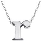 Distributed By Target Women's Sterling Silver 'r' Initial Charm Pendant -