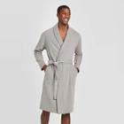 Men's French Terry Robe - Goodfellow & Co Gray