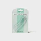 Women's Fab Feet By Foot Petals Back Of Heel Gel Insoles Shoe Cushion Clear