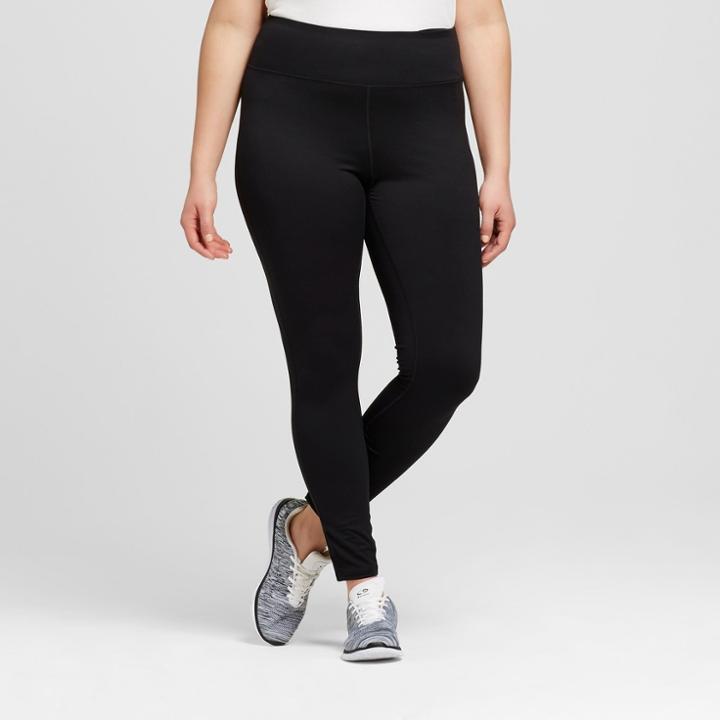 Women's Plus Size Everyday Mid-rise Leggings 28.5 - C9 Champion Black